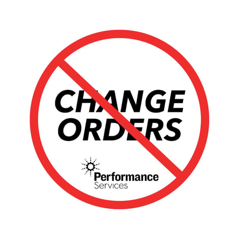 No Change Order Button